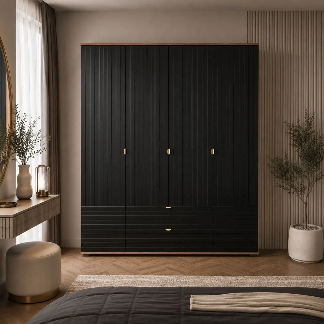 Emilia 4 Door Wardrobe