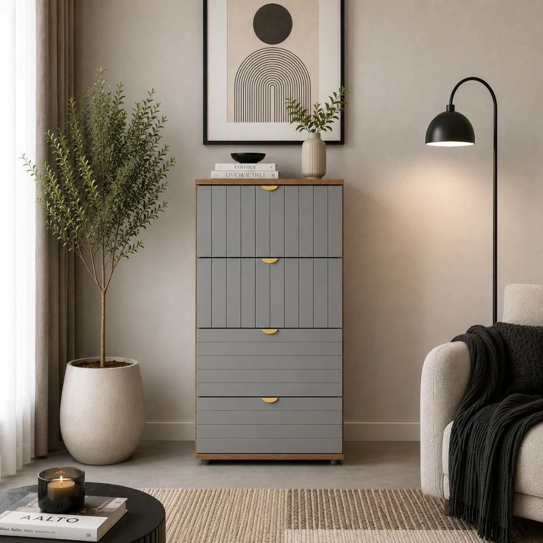 Emilia 4 Drawer Unit