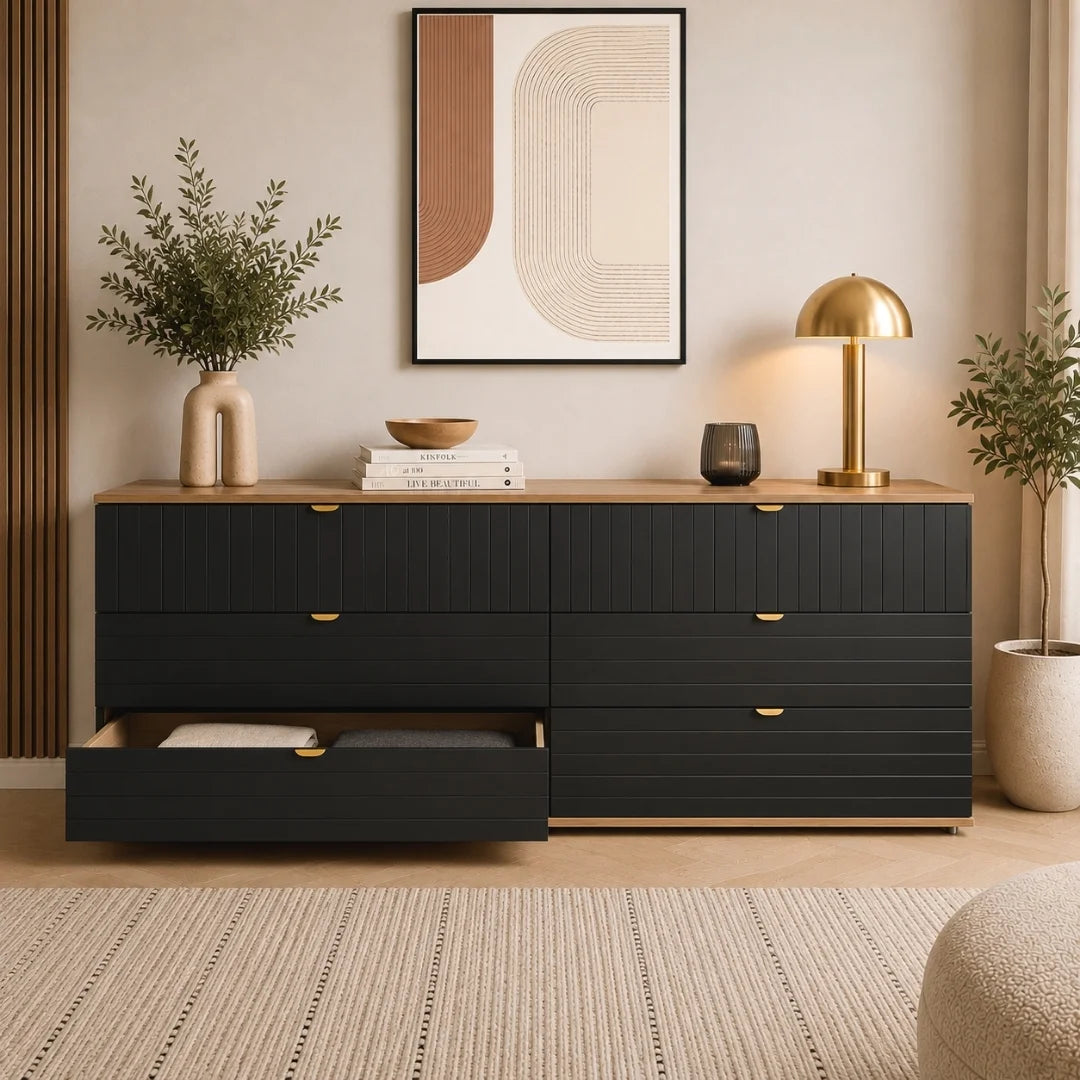 Emilia 6 Drawer Unit