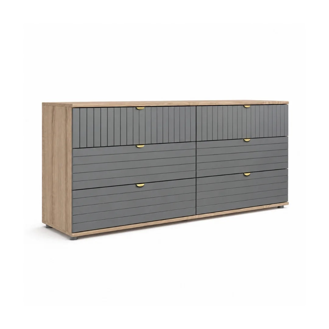 Emilia 6 Drawer Unit