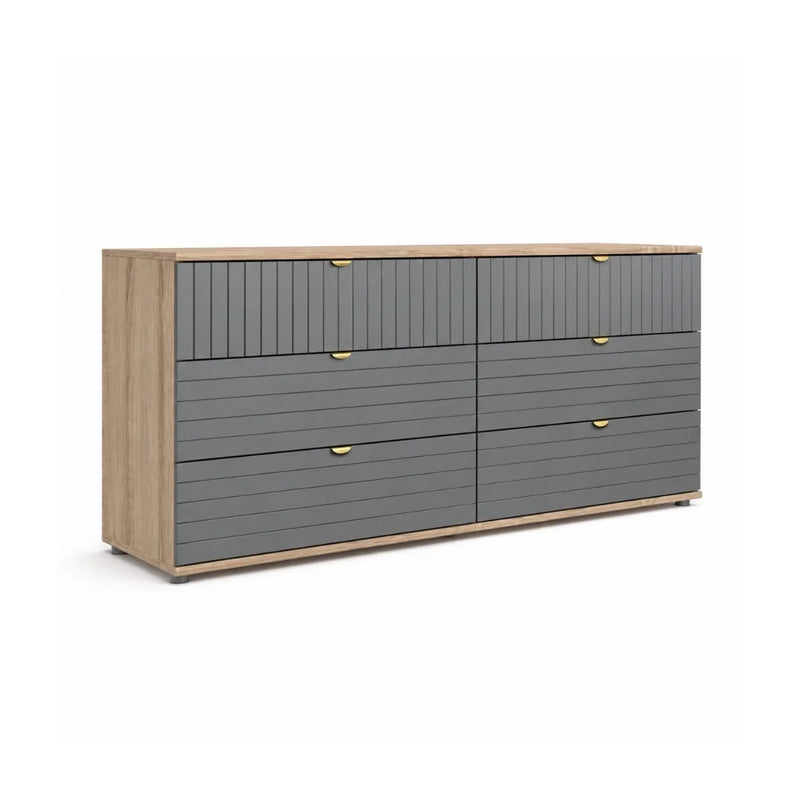 Emilia 6 Drawer Unit