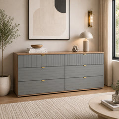 Emilia 6 Drawer Unit