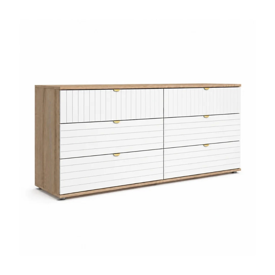 Emilia 6 Drawer Unit