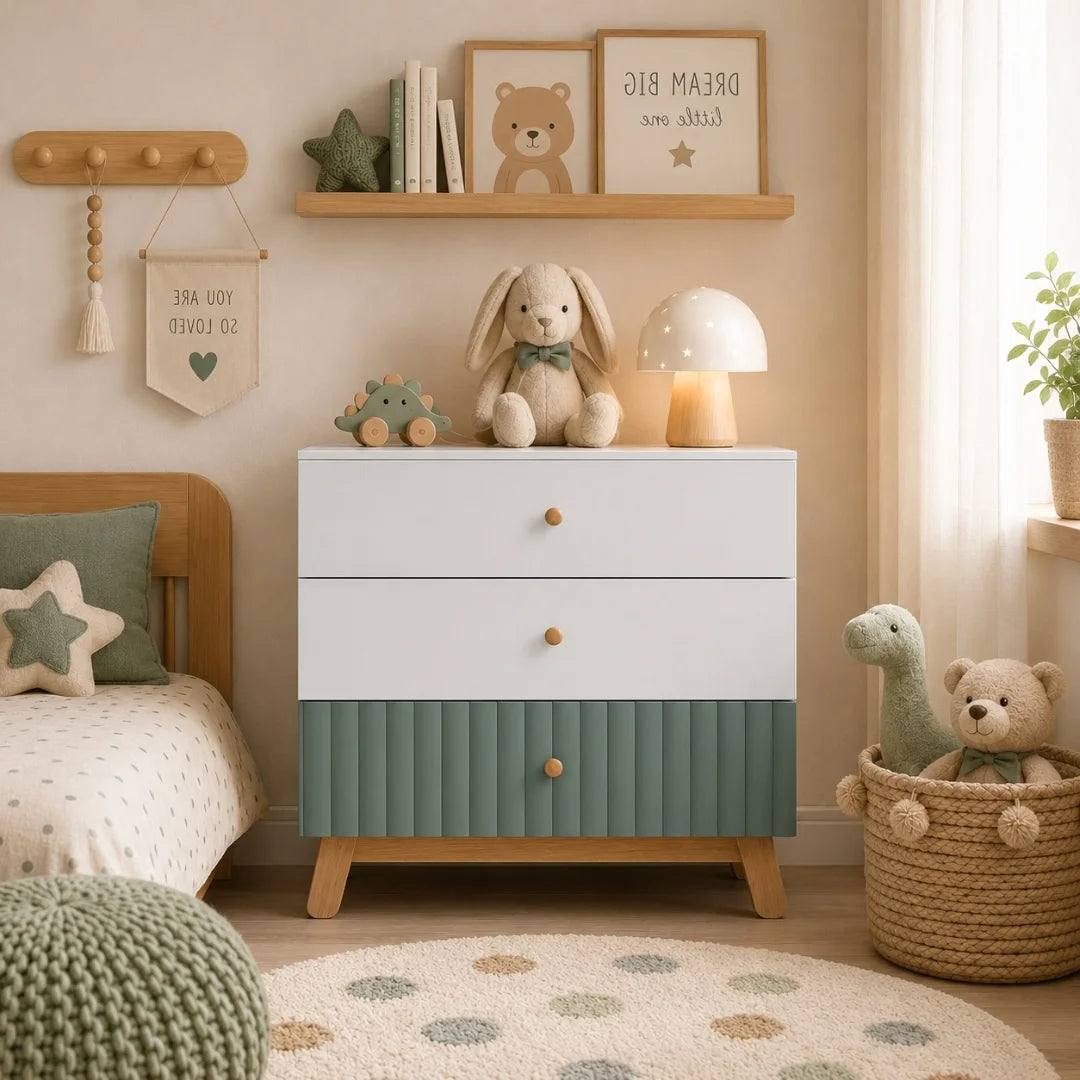 Lumi Kids 3 Drawer Unit