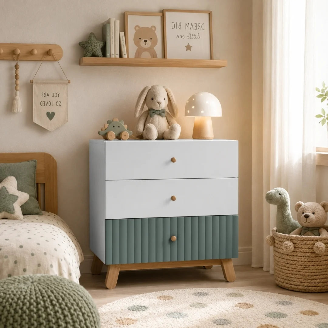 Lumi Kids 3 Drawer Unit