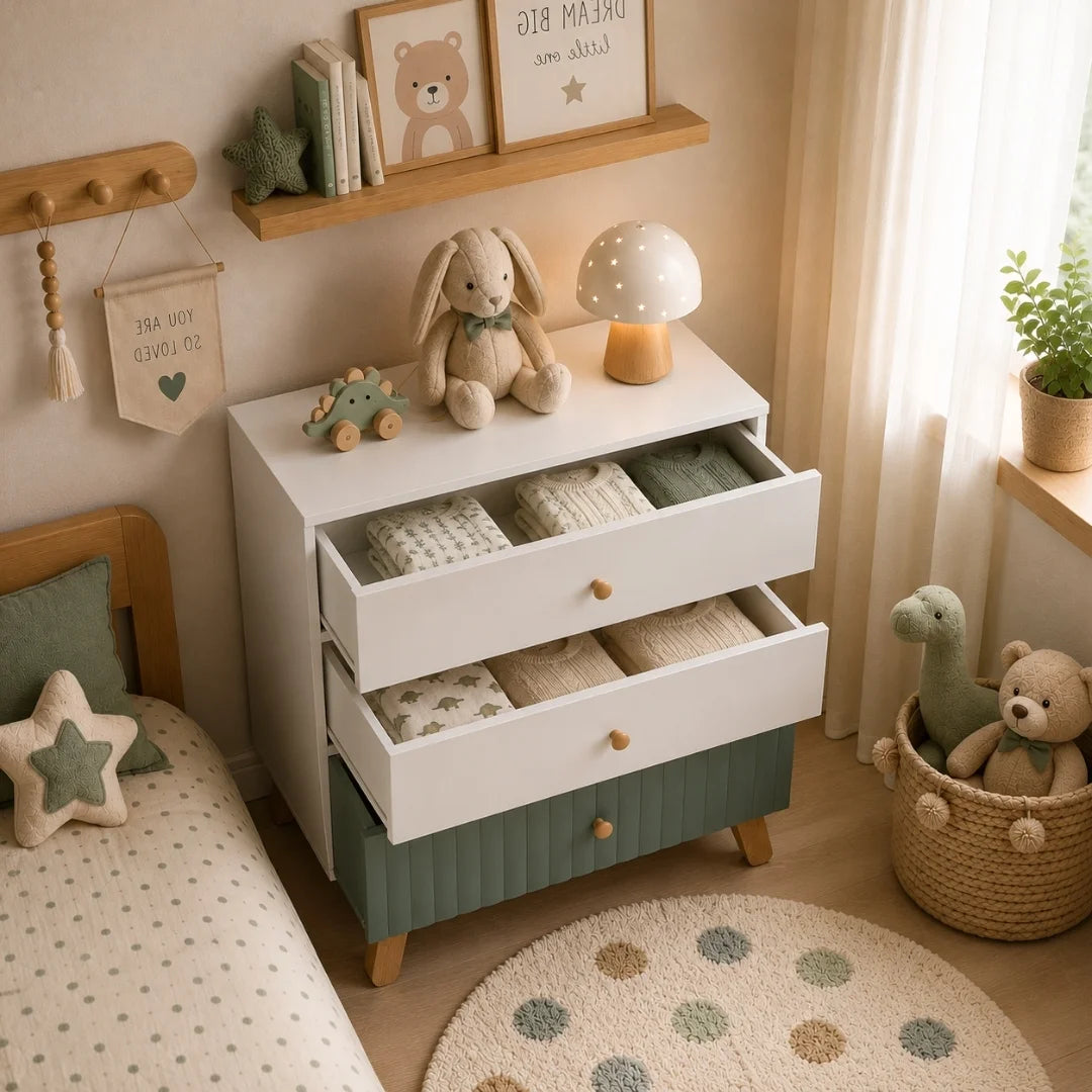 Lumi Kids 3 Drawer Unit