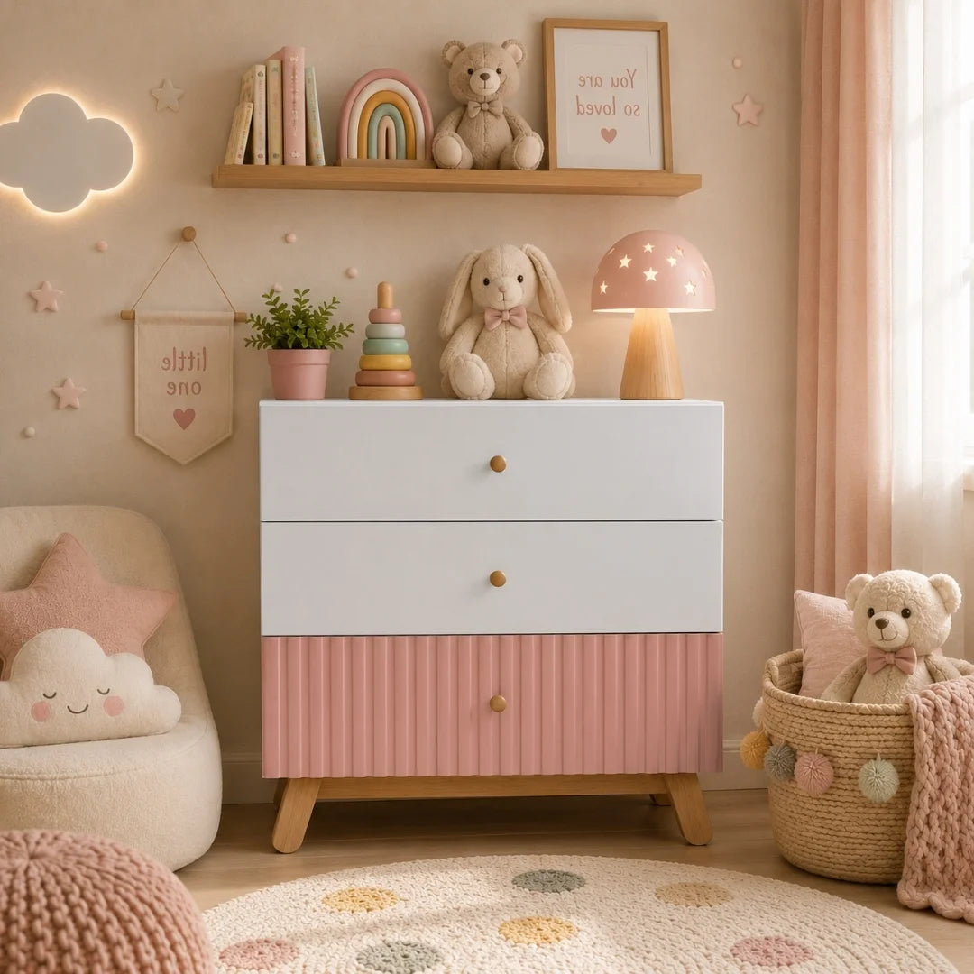 Lumi Kids 3 Drawer Unit