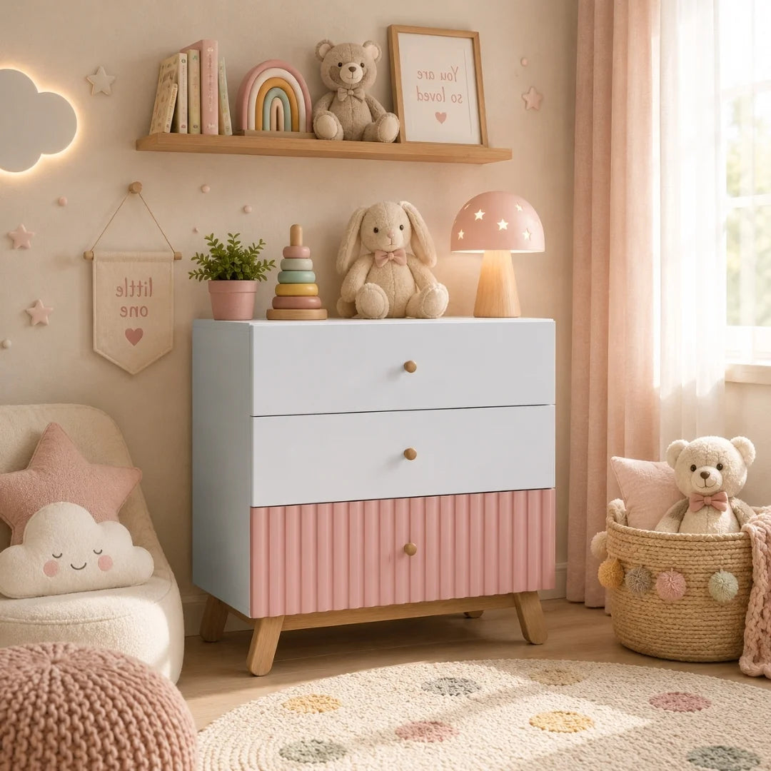Lumi Kids 3 Drawer Unit