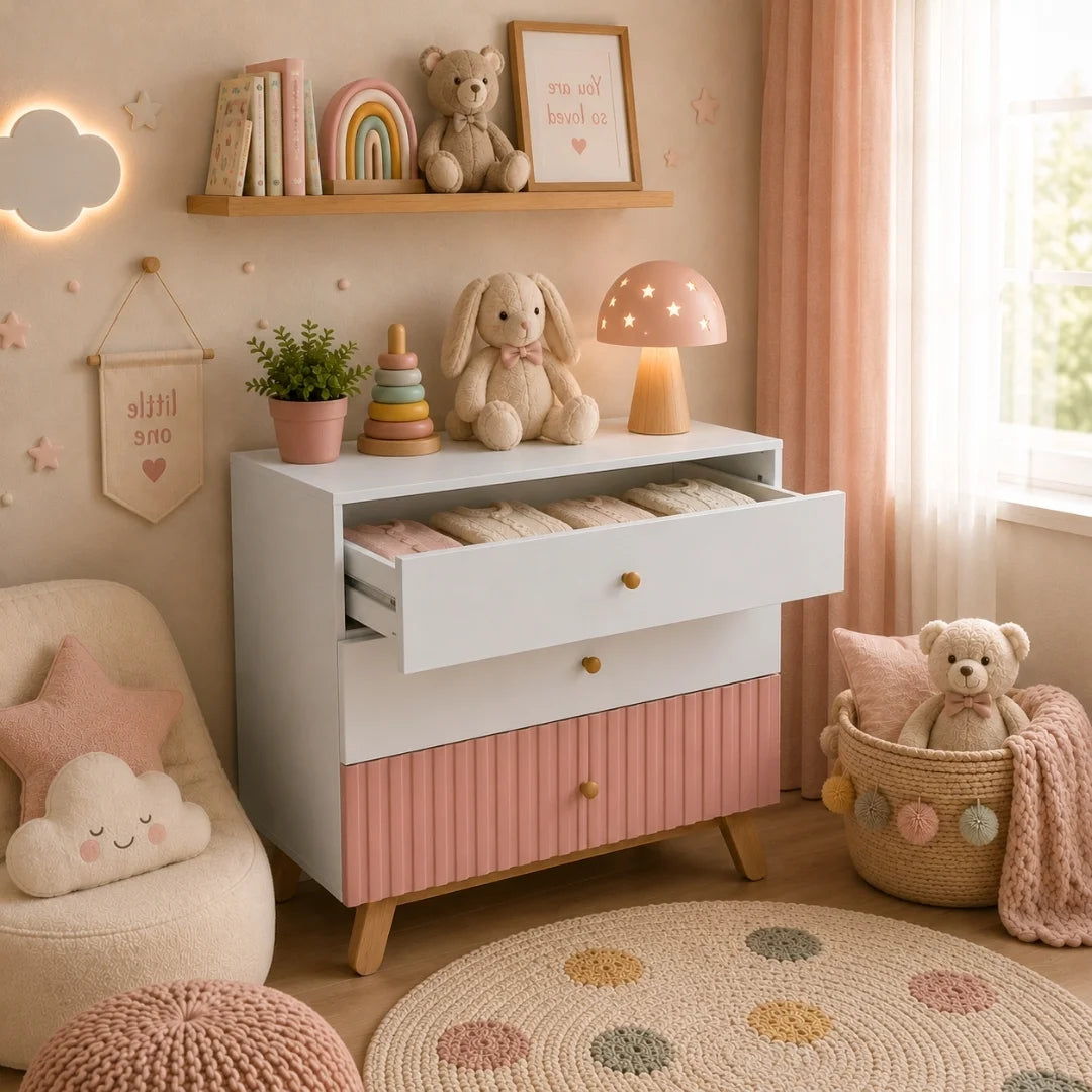 Lumi Kids 3 Drawer Unit