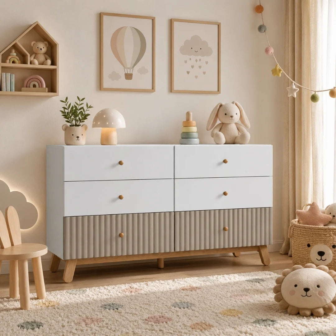 Lumi Kids 6 Drawer Unit