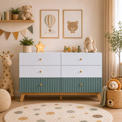 Lumi Kids 6 Drawer Unit