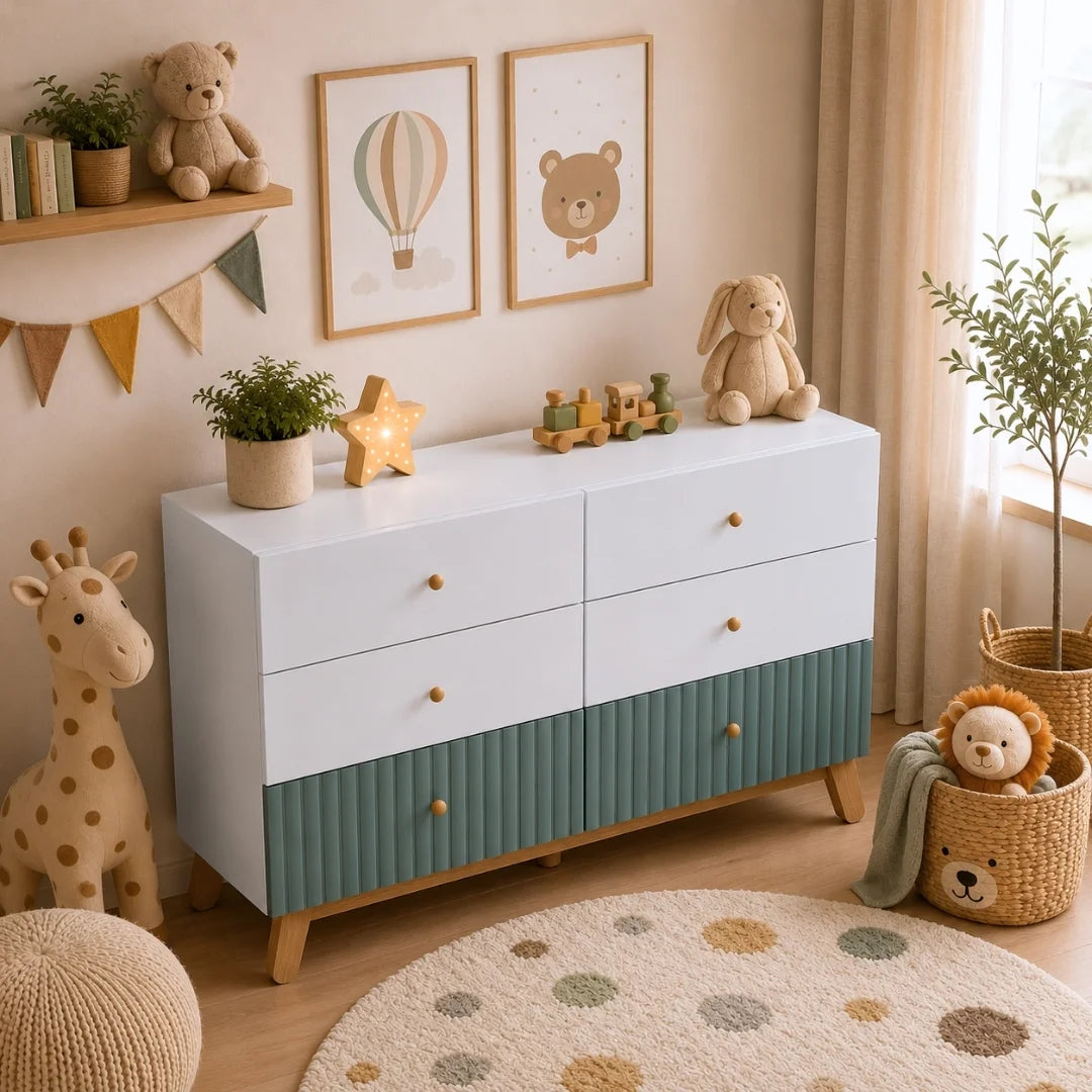 Lumi Kids 6 Drawer Unit