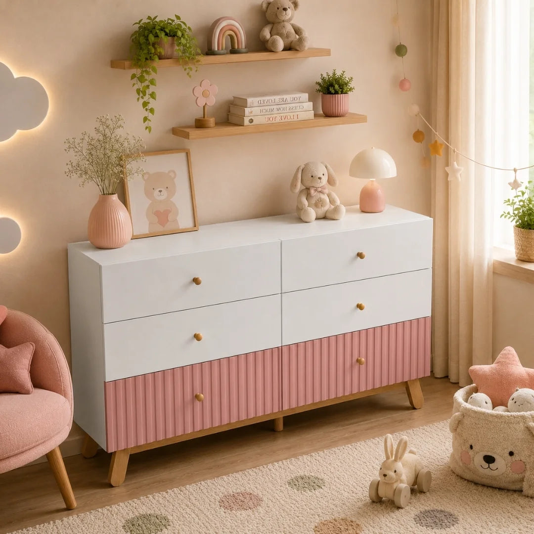 Lumi Kids 6 Drawer Unit