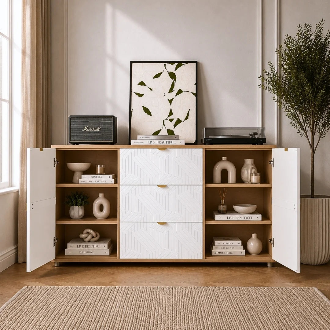 Niyra 2 Door 3 Drawer Unit