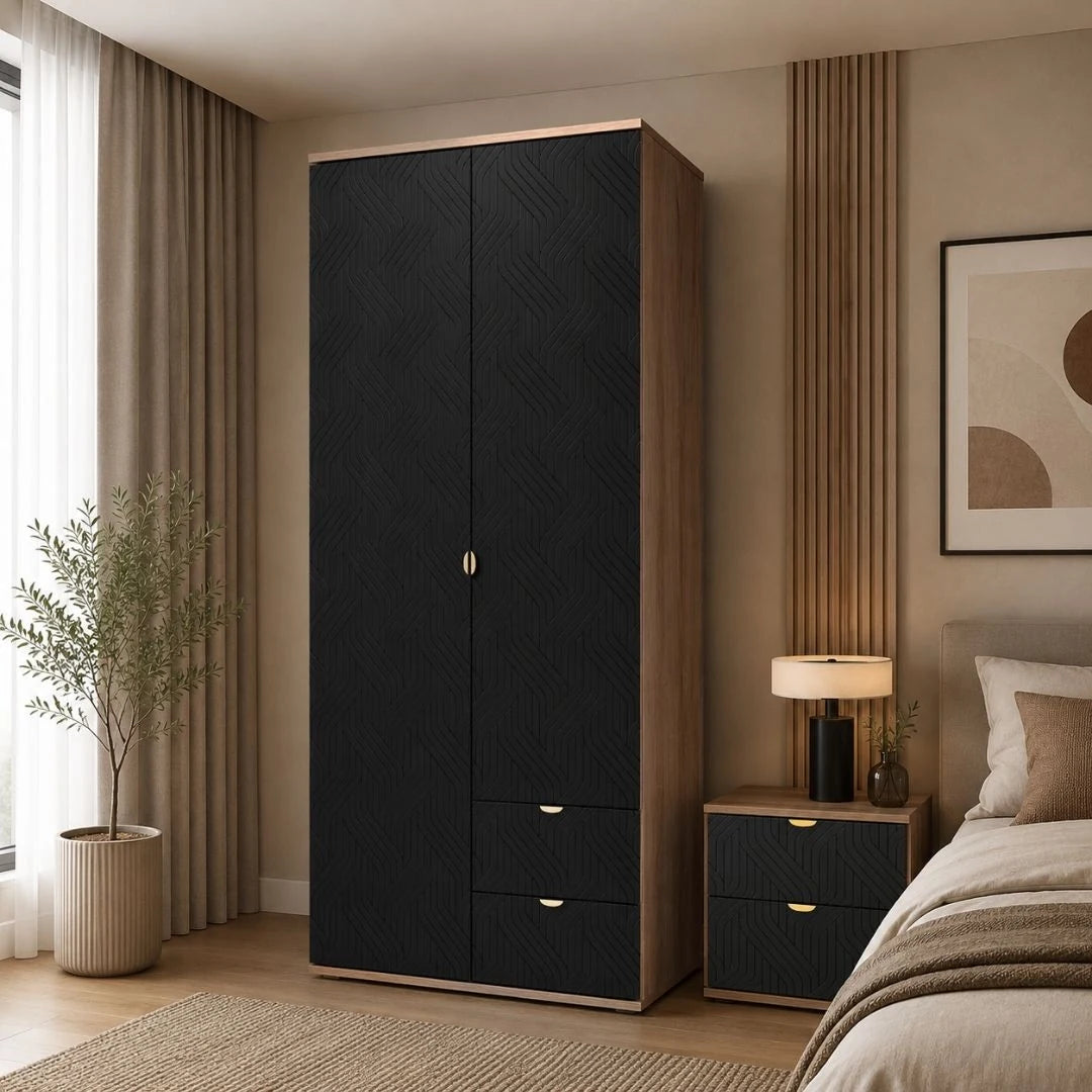Niyra 2 Door Wardrobe