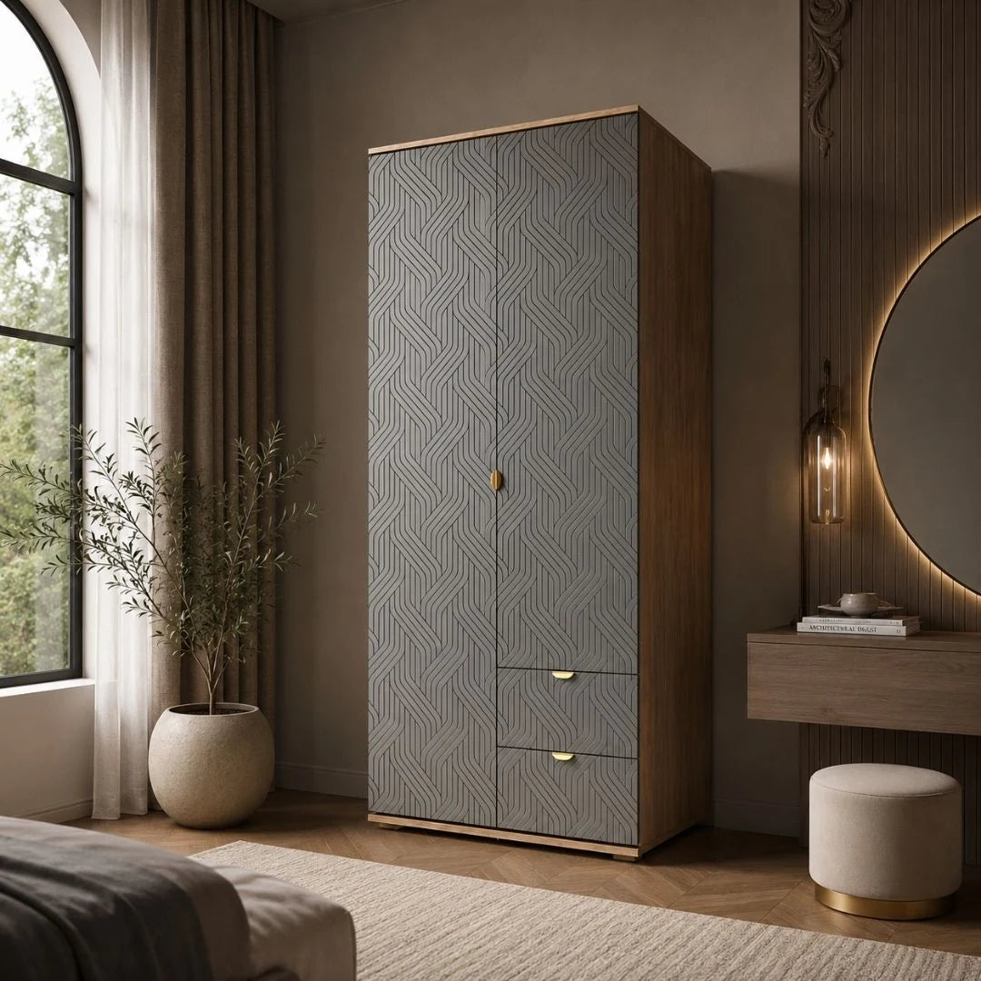 Niyra 2 Door Wardrobe