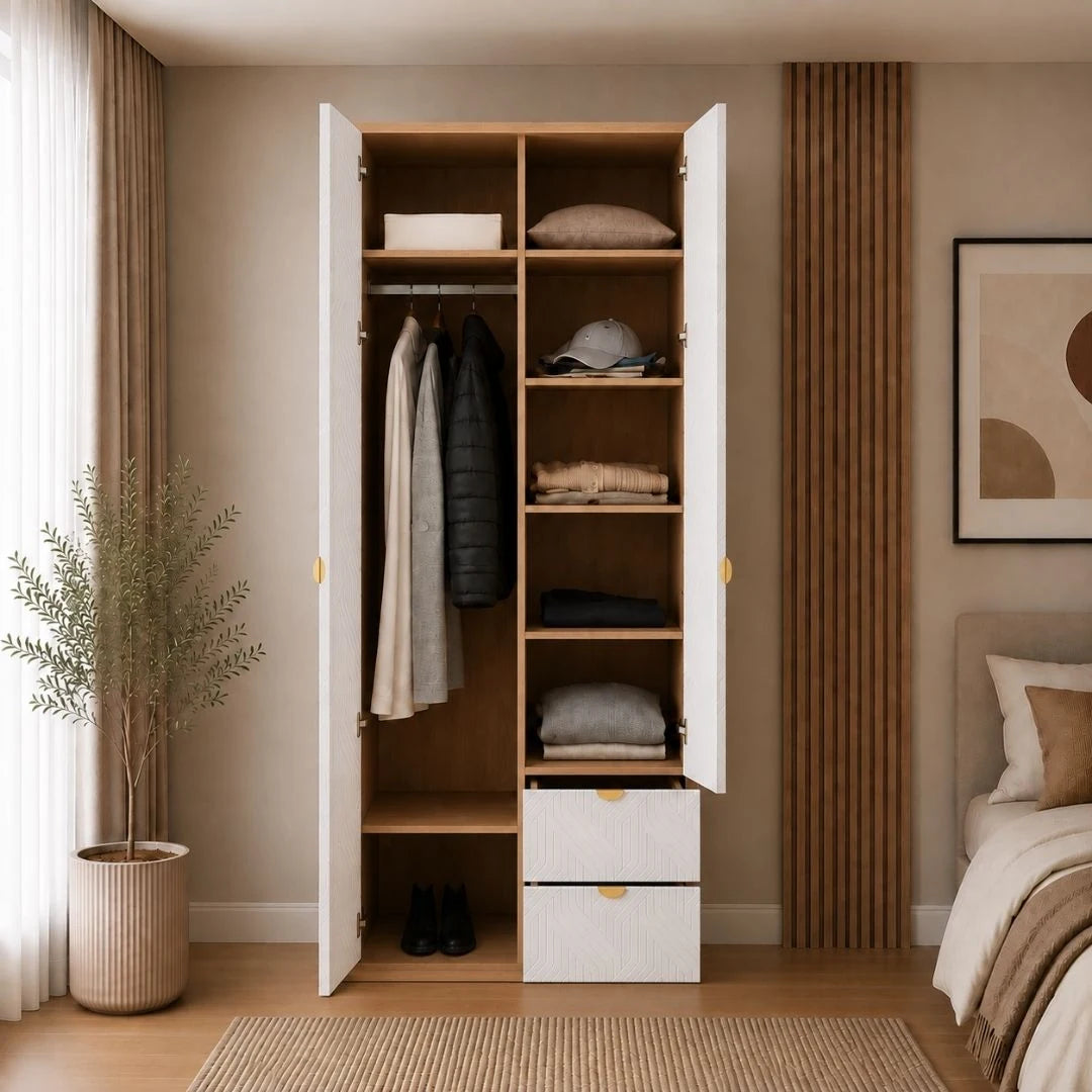 Niyra 2 Door Wardrobe