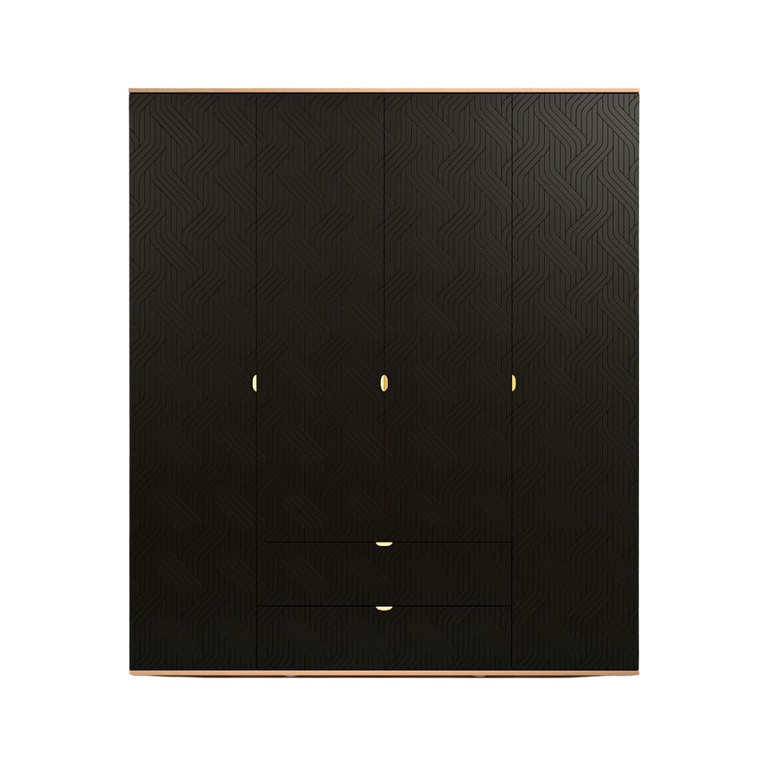 Niyra 4 Door Wardrobe