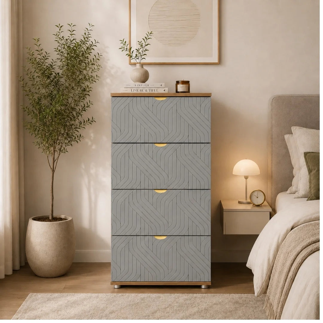 Niyra 4 Drawer Unit