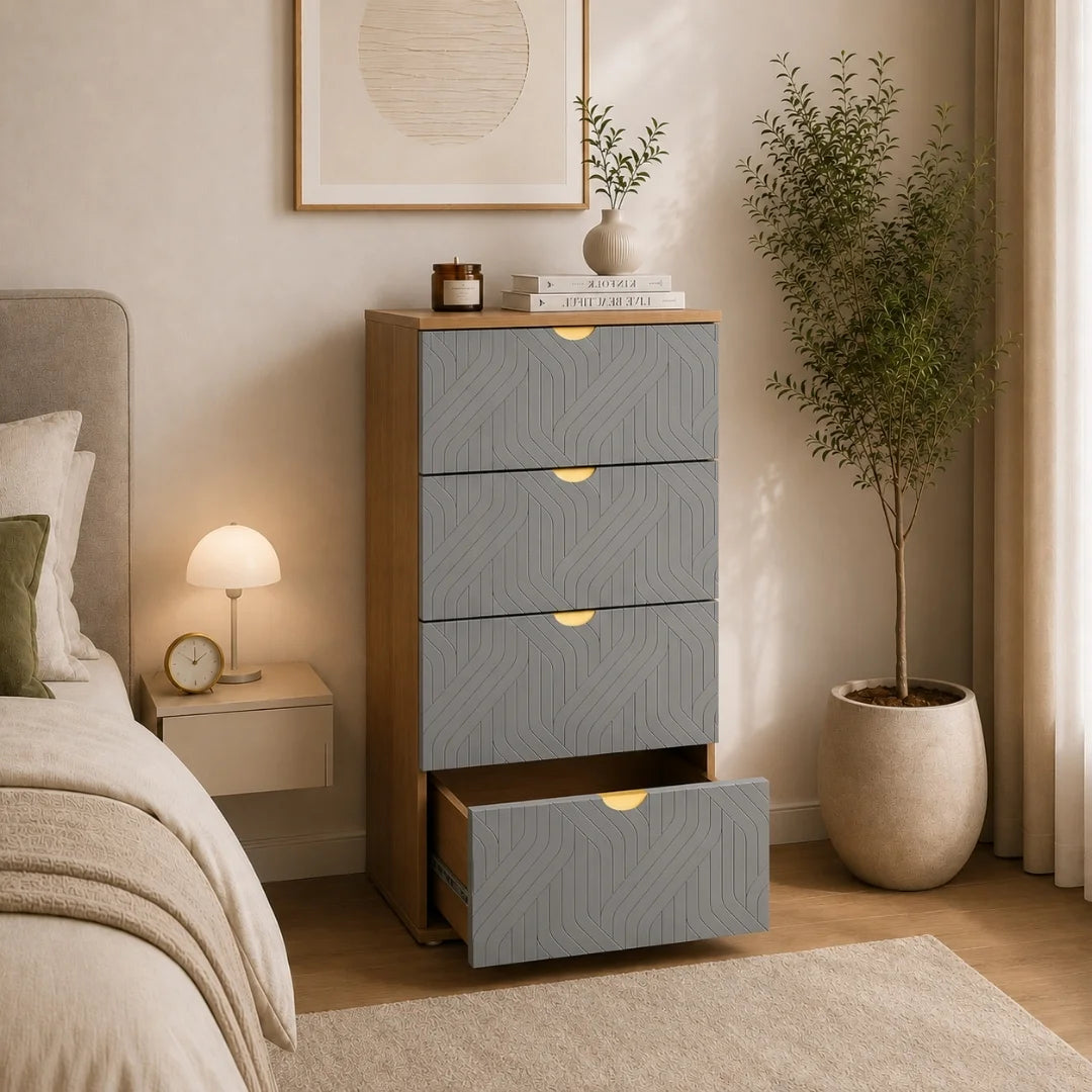 Niyra 4 Drawer Unit