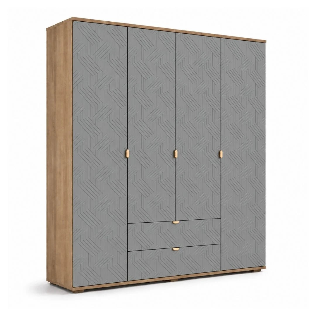 Niyra 4 Door Wardrobe