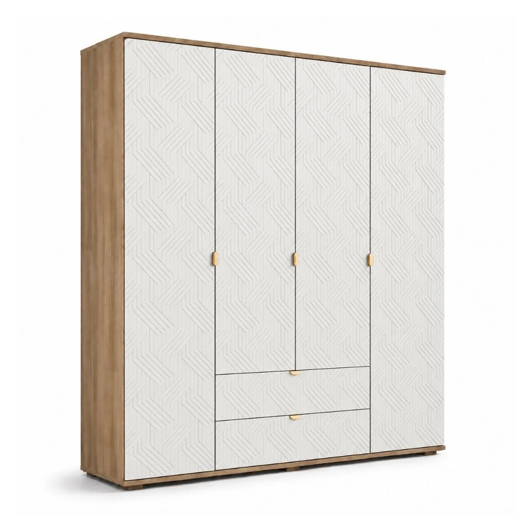 Niyra 4 Door Wardrobe