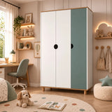 Nova 3 Door Kids Wardrobe