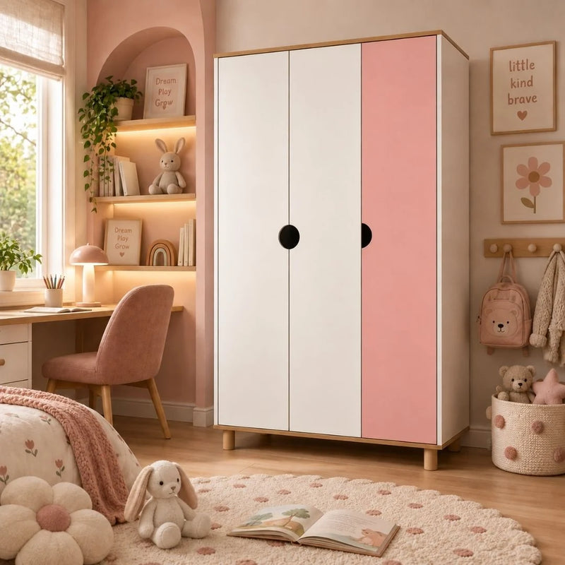 Nova 3 Door Kids Wardrobe