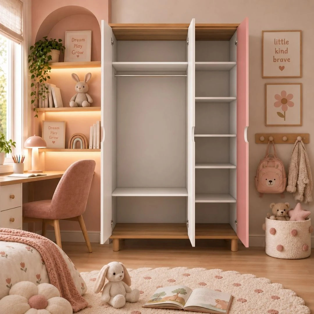 Nova 3 Door Kids Wardrobe
