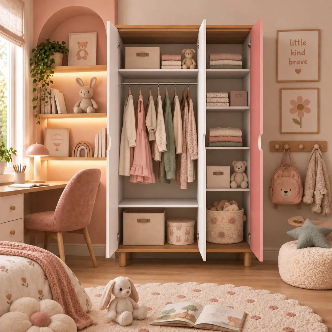 Nova 3 Door Kids Wardrobe