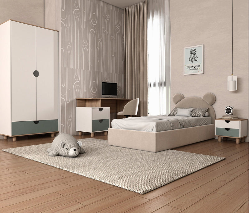 Nova 2 Door Wardrobe Kids Bedroom Set