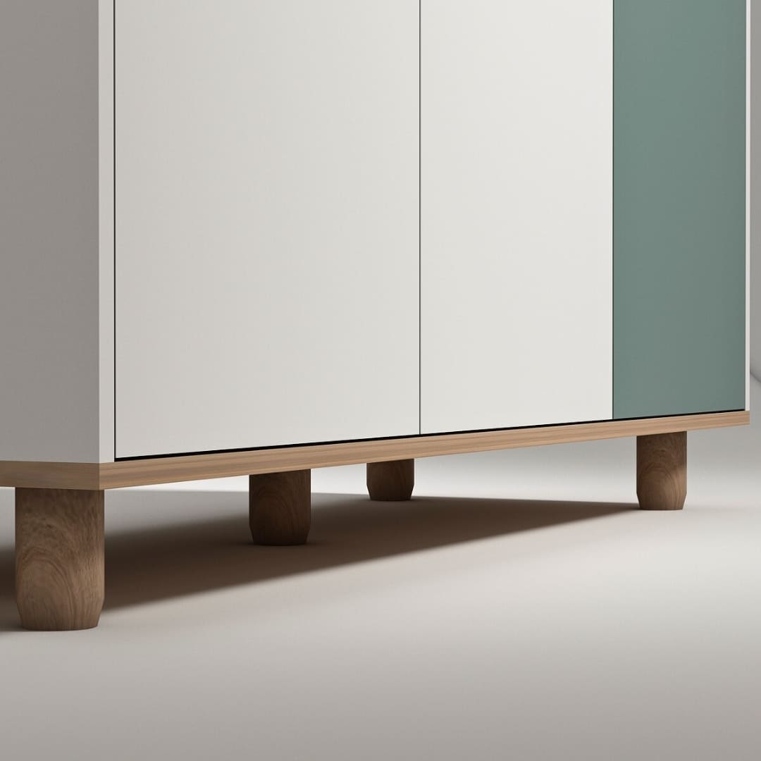 Nova 3 Door  Kids Wardrobe