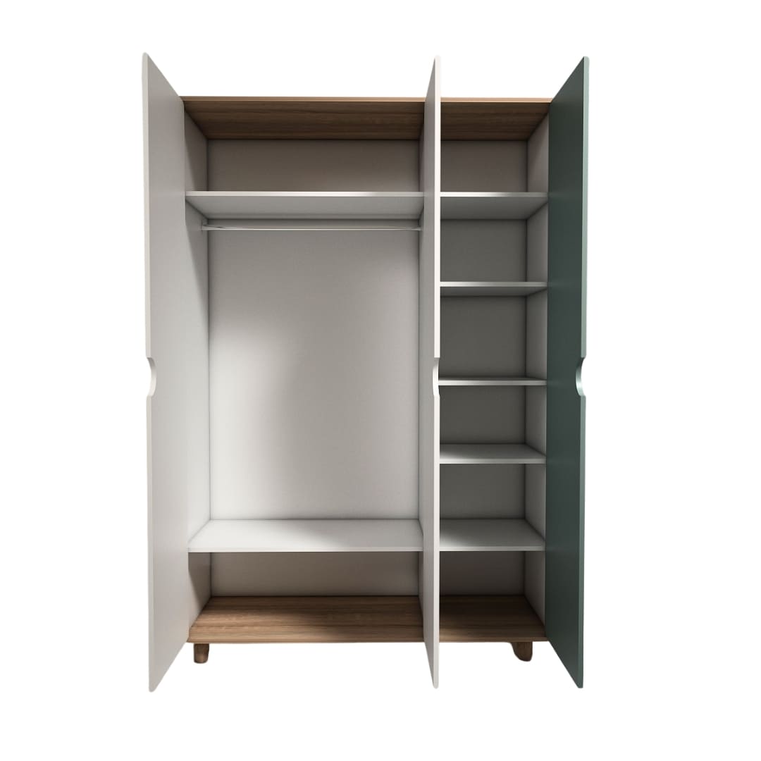 Nova 3 Door  Kids Wardrobe