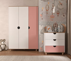 Nova 3 Door  Kids Wardrobe
