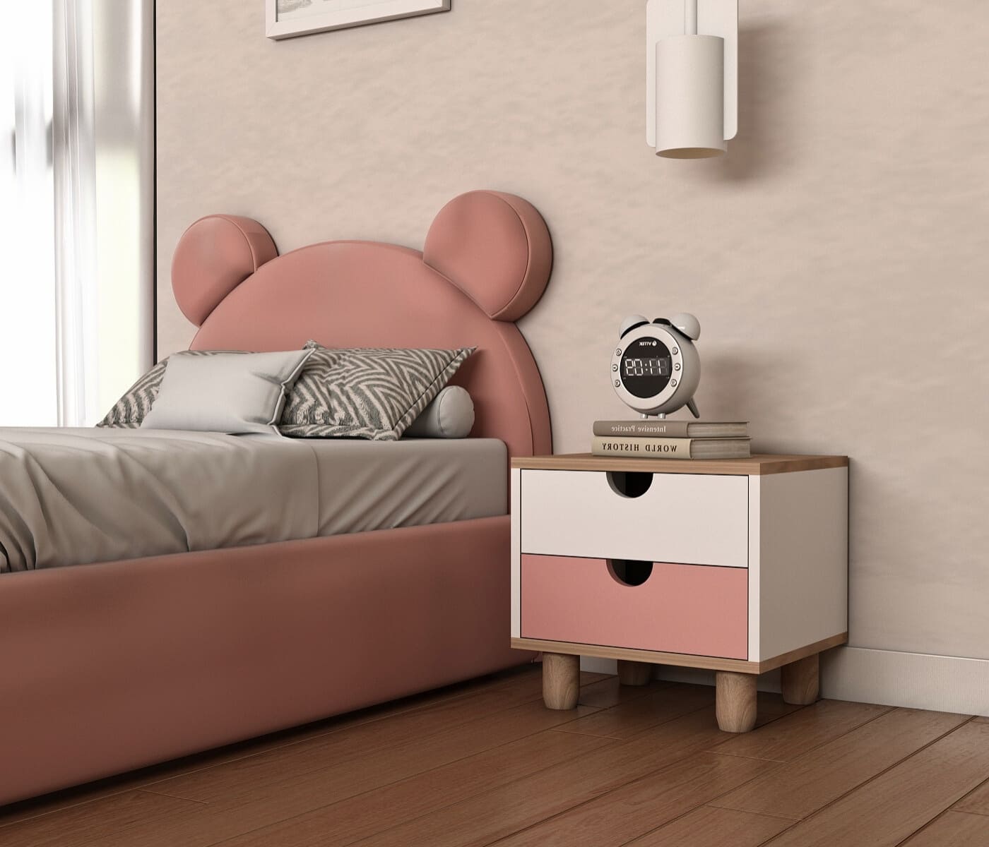 Nova 2 Door Wardrobe Kids Bedroom Set