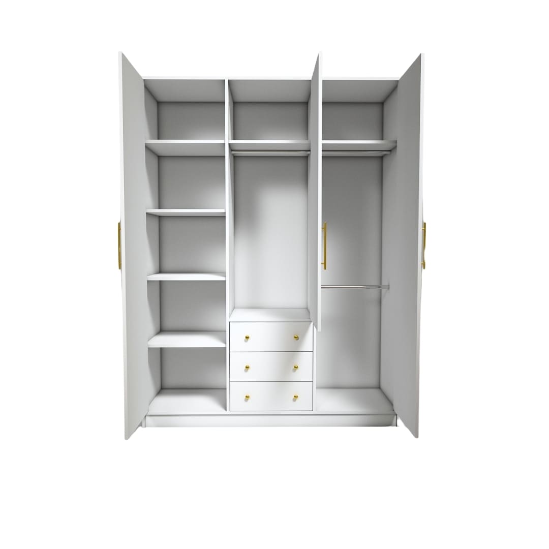 Soul 3 Door Wardrobe
